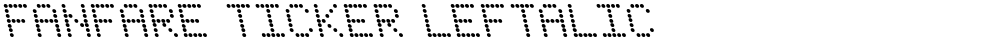Fanfare Ticker Leftalic
