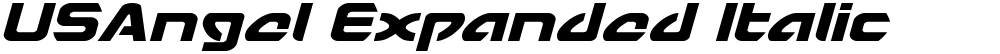 USAngel Expanded Italic