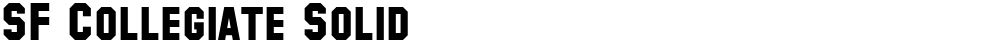 SF Collegiate Solid