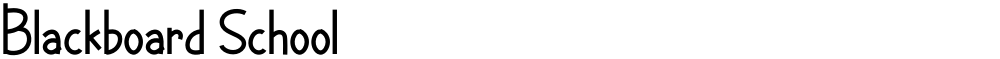 Blackboard School