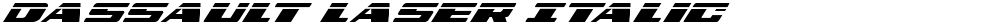 Dassault Laser Italic