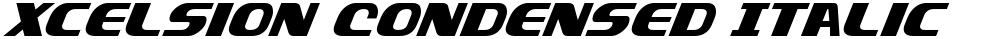 Xcelsion Condensed Italic