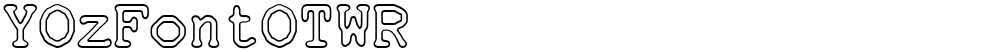 YOzFontOTWR