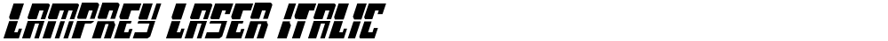 Lamprey Laser Italic