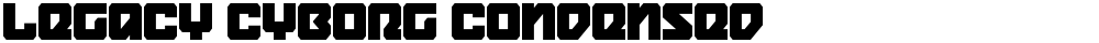 Legacy Cyborg Condensed