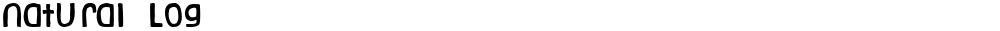 Natural Log