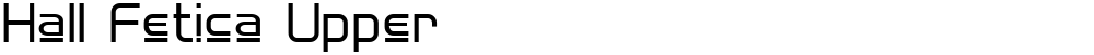 Hall Fetica Upper