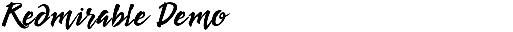 Redmirable Demo 