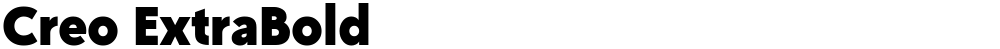 Creo ExtraBold