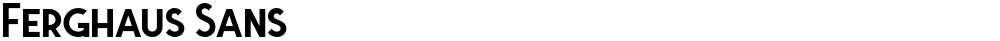 Ferghaus Sans