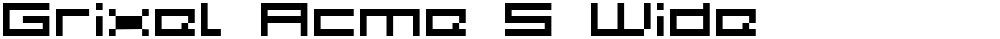Grixel Acme 5 Wide