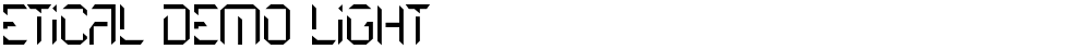 Etical Demo Light