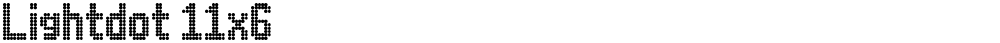 Lightdot 11x6