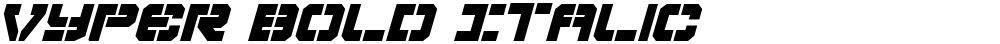 Vyper Bold Italic