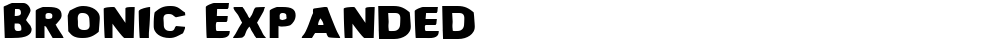 Bronic Expanded