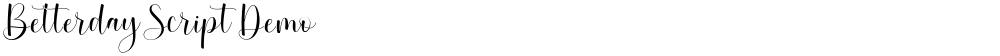 Betterday Script Demo