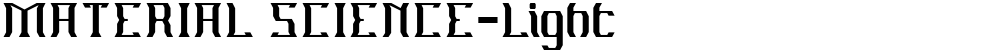 MATERIAL SCIENCE-Light