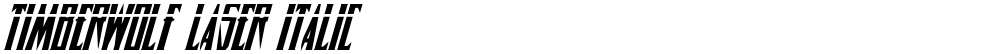 Timberwolf Laser Italic