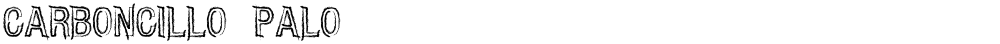 CARBONCILLO PALO