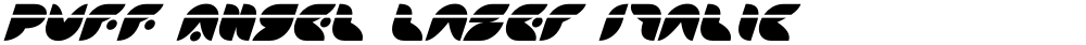 Puff Angel Laser Italic