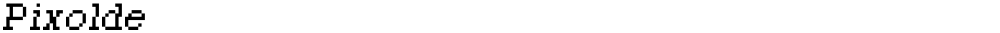 Pixolde