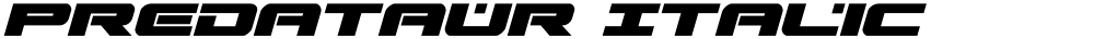 Predataur Italic
