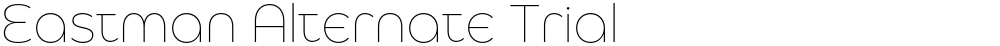 Eastman Alternate Trial