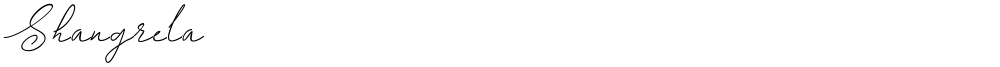 Shangrela