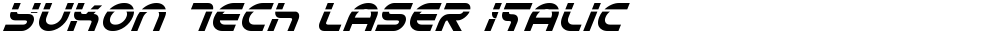 Yukon Tech Laser Italic