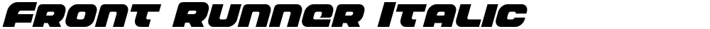 Front Runner Italic