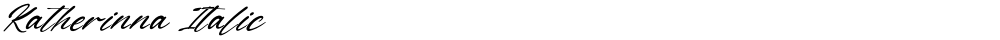 Katherinna Italic