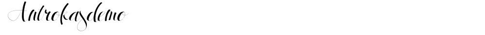 Antrokasdemo