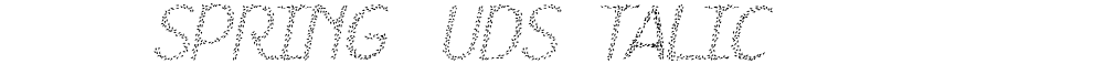 HKH Spring Buds Italic 