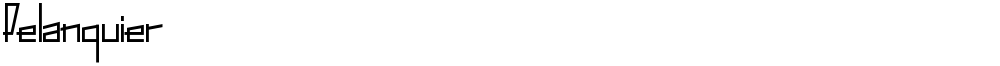 Pelanquier