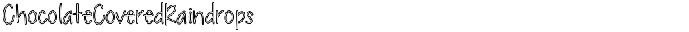 ChocolateCoveredRaindrops