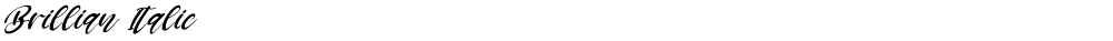 Brillian Italic