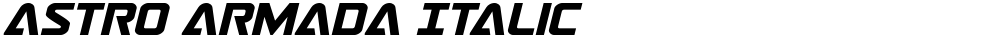 Astro Armada Italic