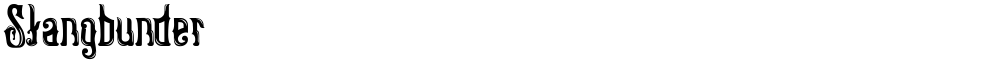 Stangbunder