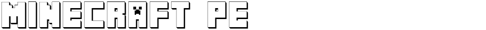 MINECRAFT PE