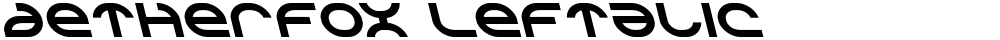 Aetherfox Leftalic