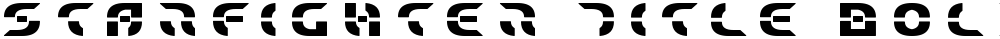 Starfighter Title Bold