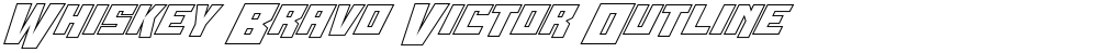 Whiskey Bravo Victor Outline
