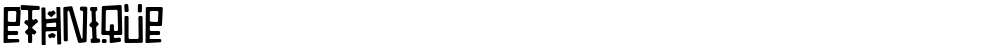 ETHNIQUE