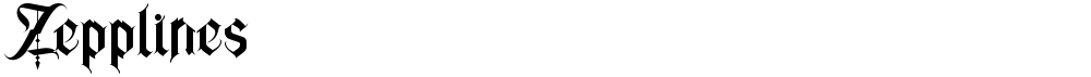 Zepplines
