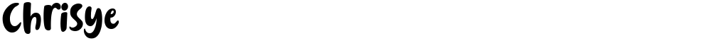 Chrisye