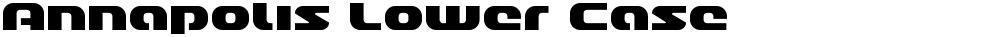 Annapolis Lower Case