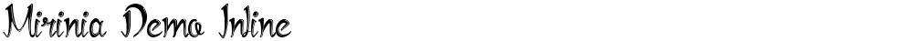 Mirinia Demo Inline