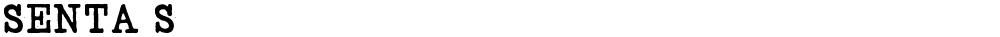 SENTA Schreibmaschine