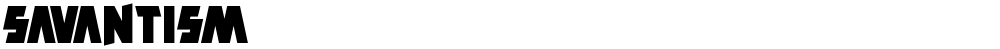 Savantism