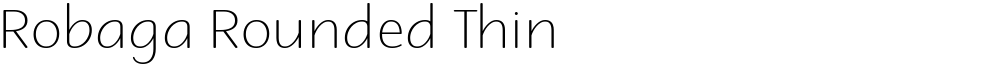 Robaga Rounded Thin